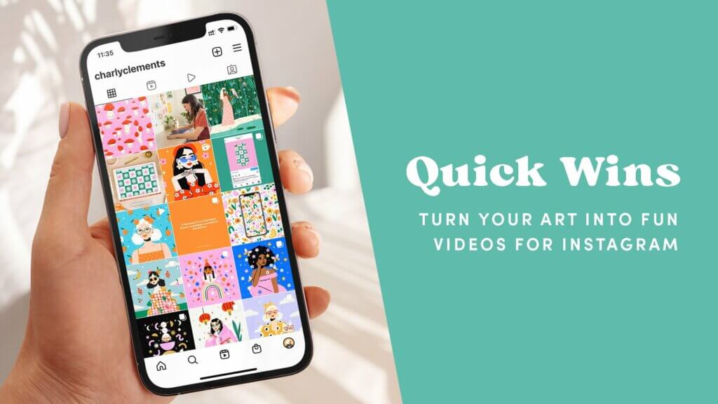 Turn Your Art Into Fun Reels for Instagram